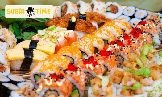 Sushibox (24 of 48 stuks) bij Sushi Time