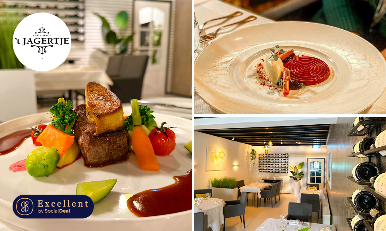 Culinair 4-, 5-, 6- of 7-gangendiner of -lunch bij ´t Jagertje Langweer