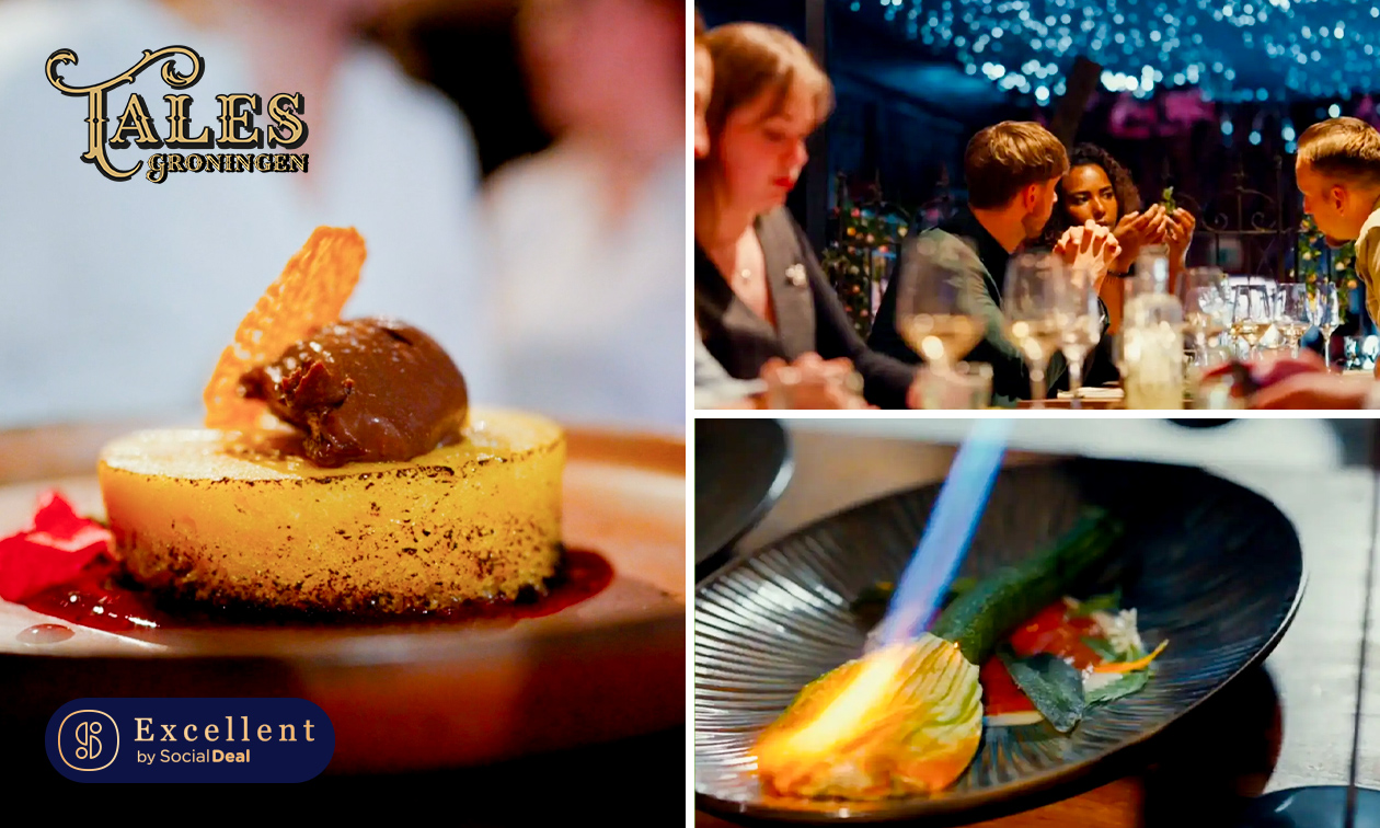 5-gangendiner van de chef + amuse in hartje Groningen