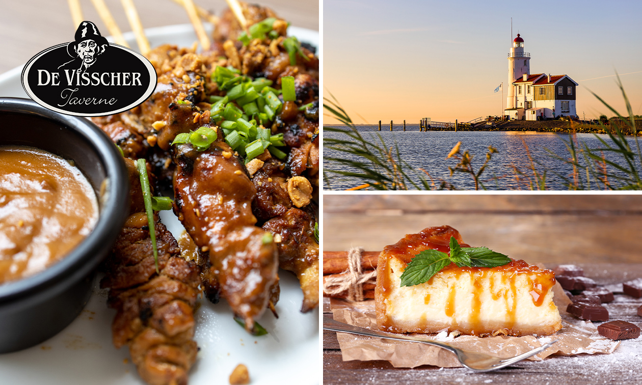 4-gangen keuzediner bij Taverne de Visscher