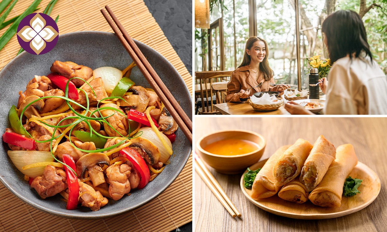 Thaise 2-gangen keuzelunch of -diner