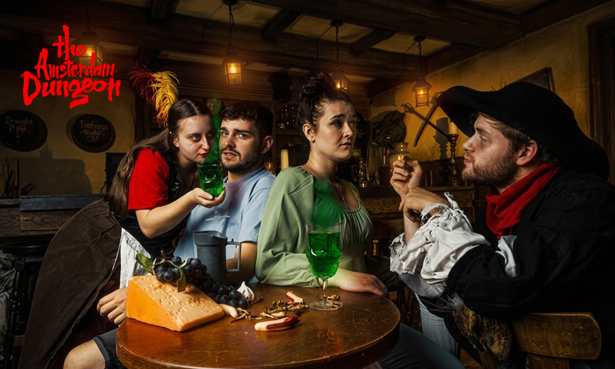 Entree voor The Amsterdam Dungeon