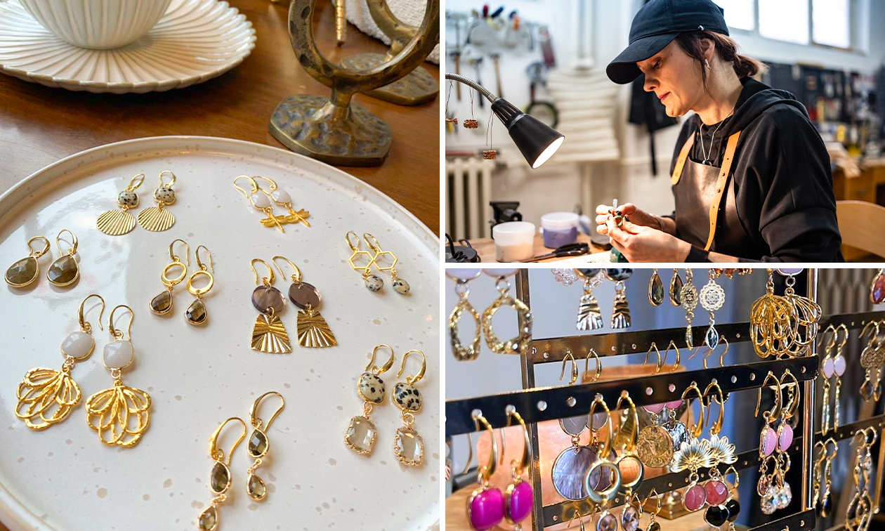 Workshop sieraden maken (2 uur) incl. hapje en drankje in hartje Enschede