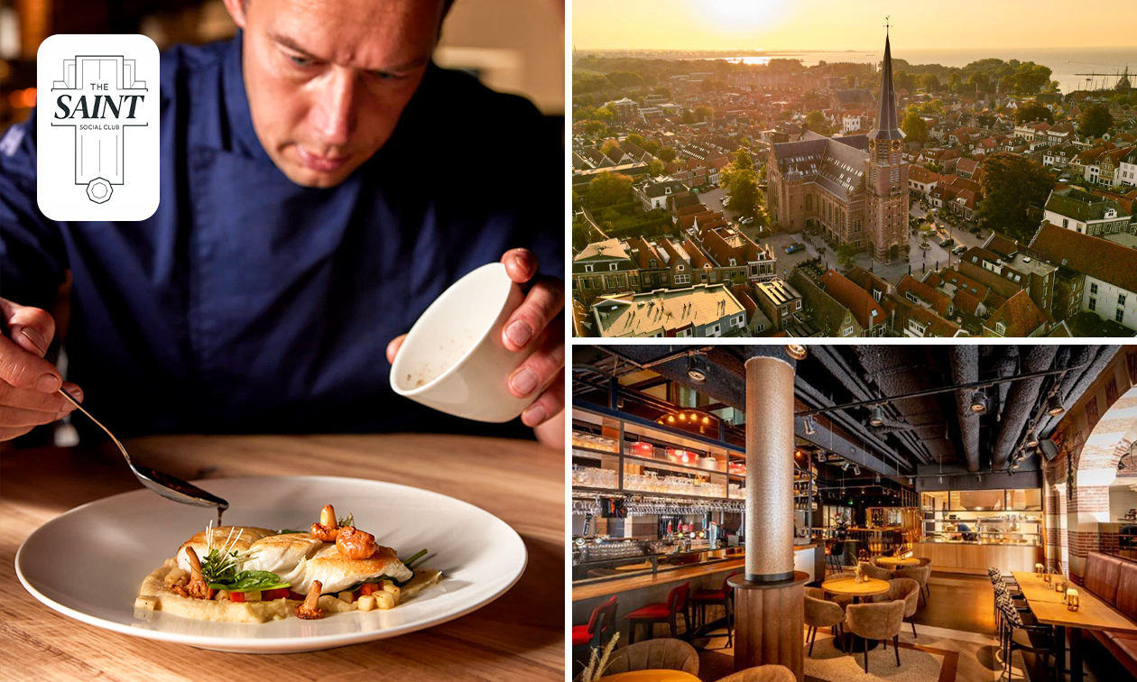2-gangenlunch bij The Saint Social Club