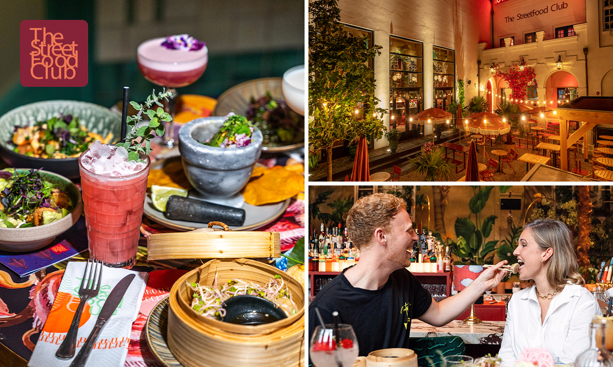 3-gangen 'around the world'-diner bij The Streetfood Club Breda