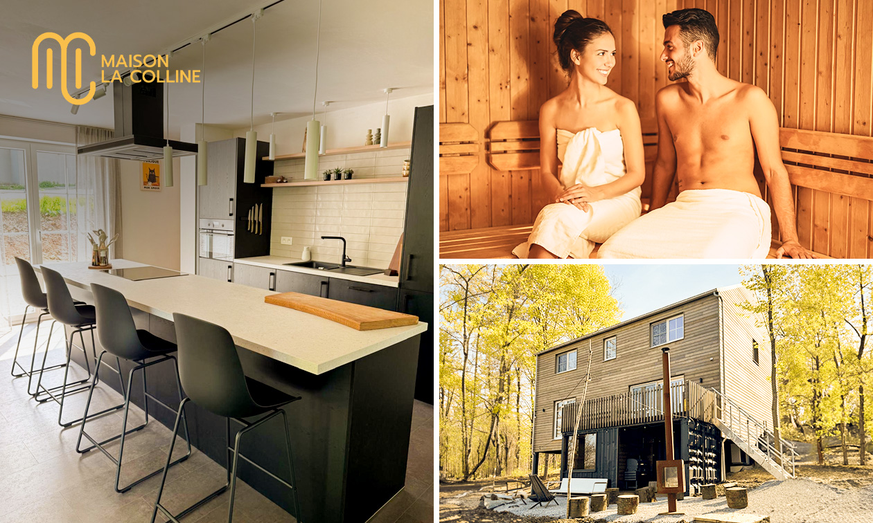 Midweek of weekend voor 8 in een vakantiehuis in het hart van de Belgische Ardennen