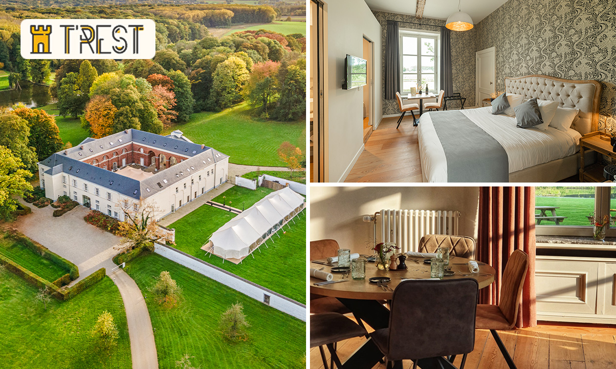 Overnachting voor 2 + ontbijt + late check-out in de natuur