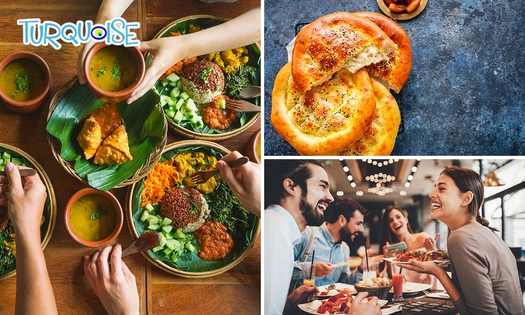 Turks 3-gangendiner à la carte + mandje brood bij Restaurant Turquoise