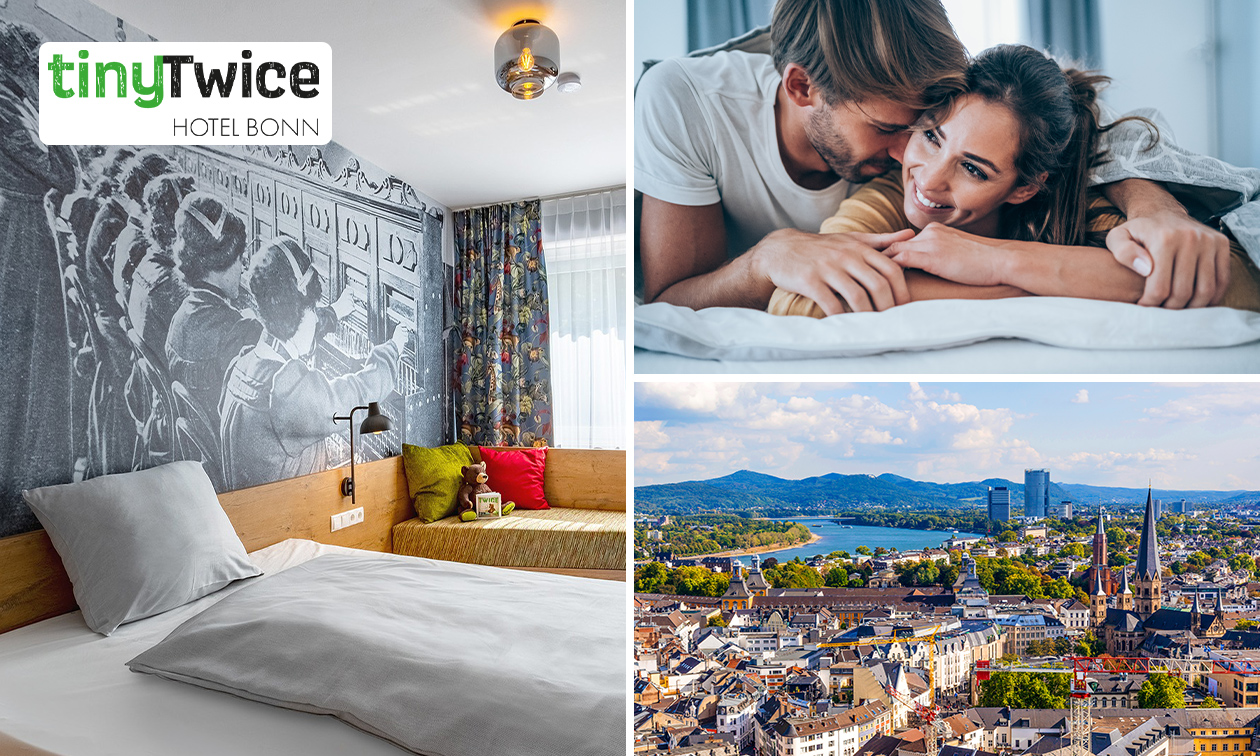 Overnachting voor 2 personen in Bonn