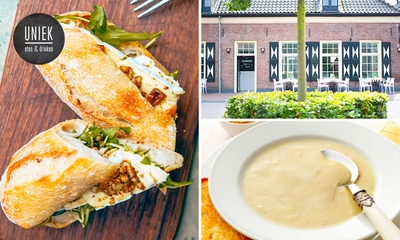 2-gangenlunch bij UNIEK eten & drinken