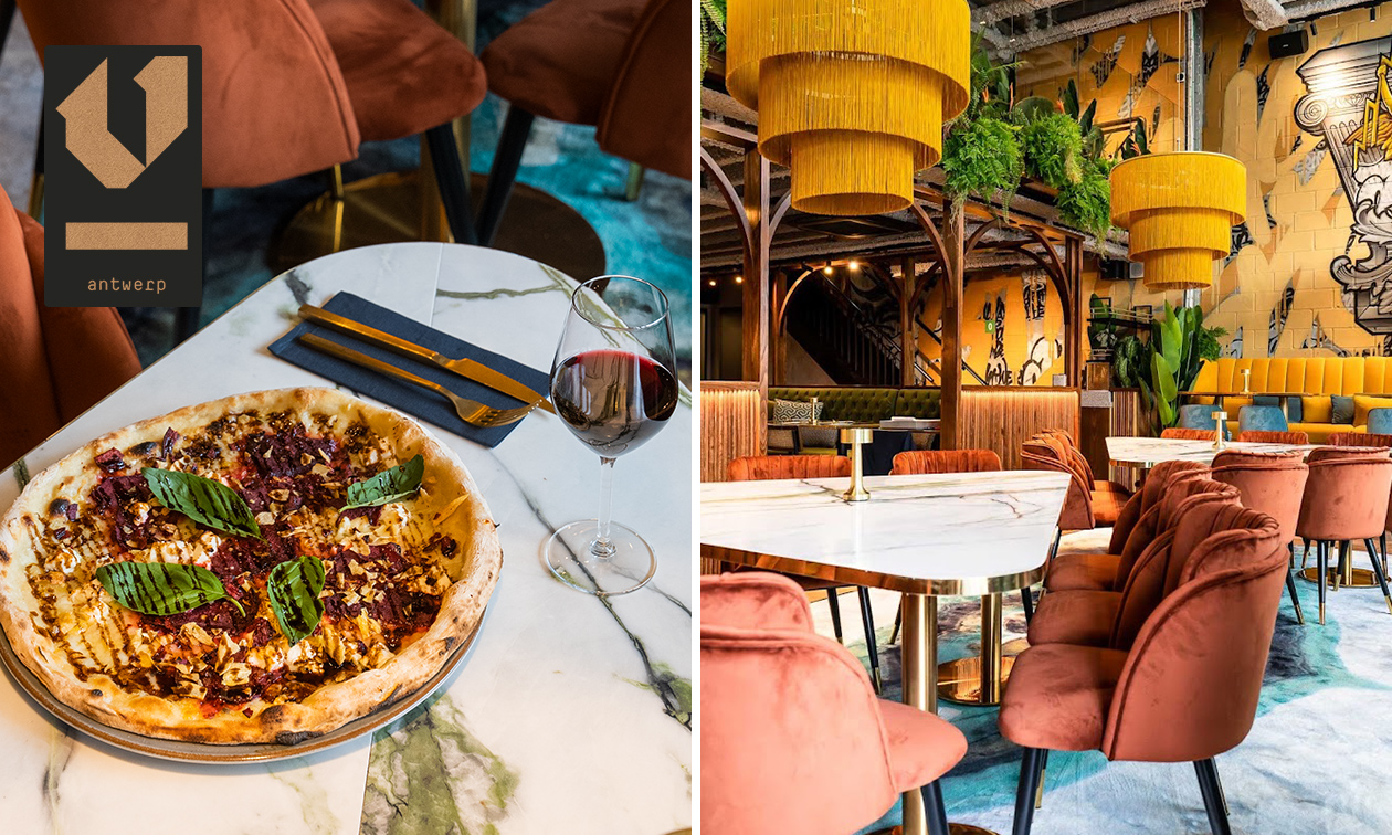 Pizza/pasta naar keuze + drankje + evt. cocktail, mocktail of dessert bij V Modern Italian