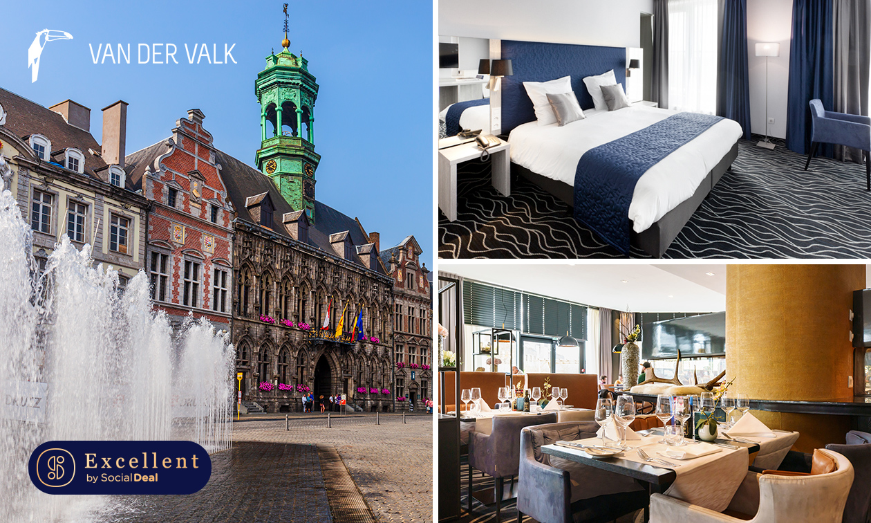 Overnachting voor 2 + ontbijt in hartje Bergen