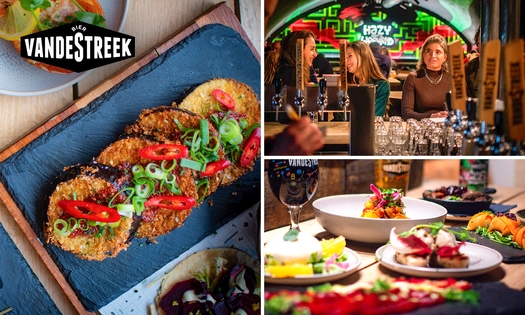 3-gangendiner à la carte bij VandeStreek Oudegracht