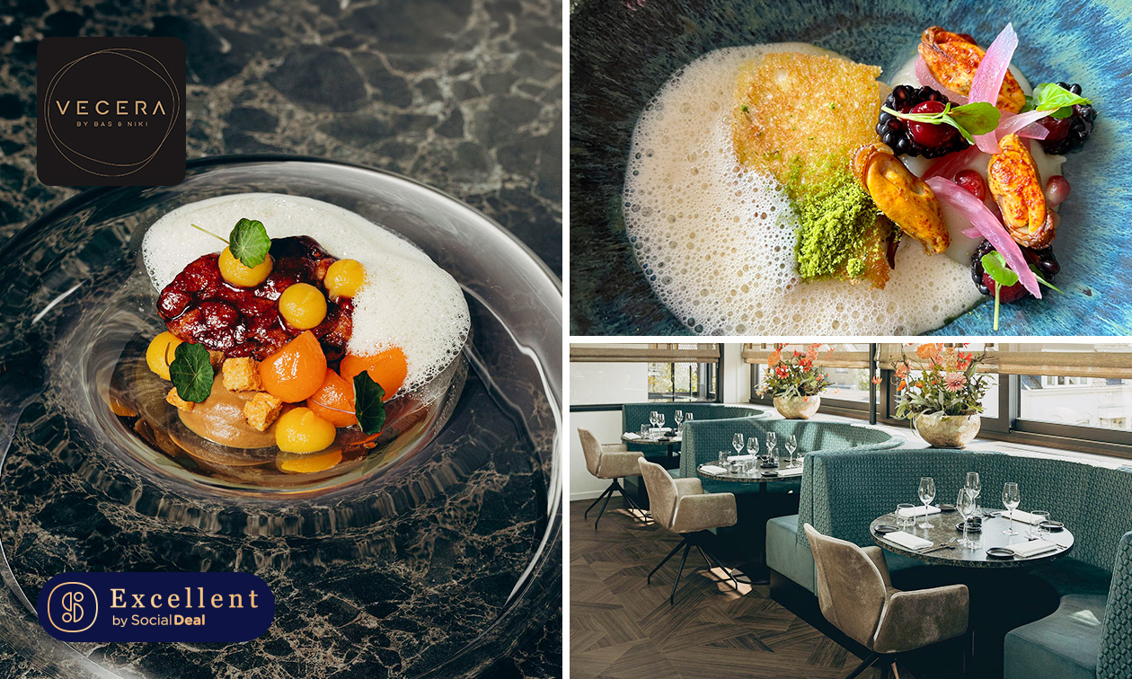 4-, 5- of 6-gangendiner van de chef bij Vecere By Bas & Niki