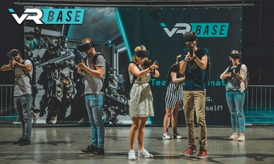 Virtual reality experience bij VR Base