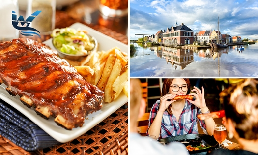 Onbeperkt spareribs bij Waddengenot aan het Meer