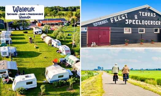Emplacement de camping pour 2 (1, 2, 3 ou 4 nuit(s) + pétanque ou mini-golf