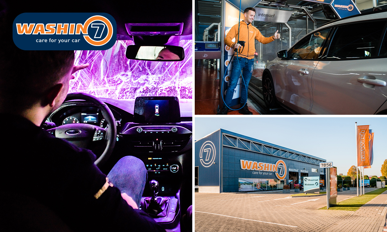 Complete carwash + evt. interieurreiniging bij Washin7 Eindhoven