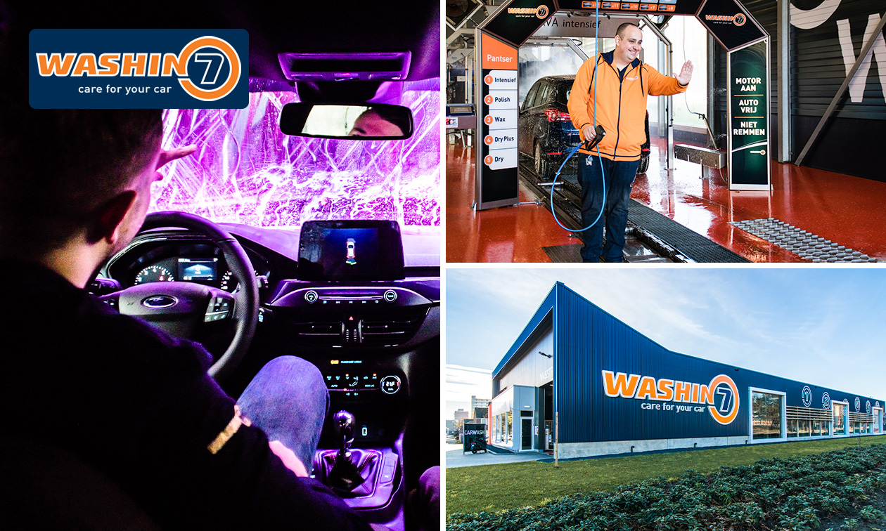 Complete carwash bij Washin7