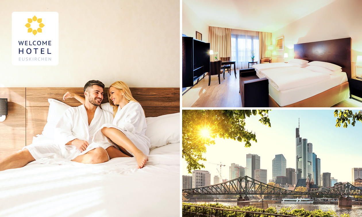 Overnachting(en) voor 2 + ontbijt + parkeren + sauna + meer in Euskirchen