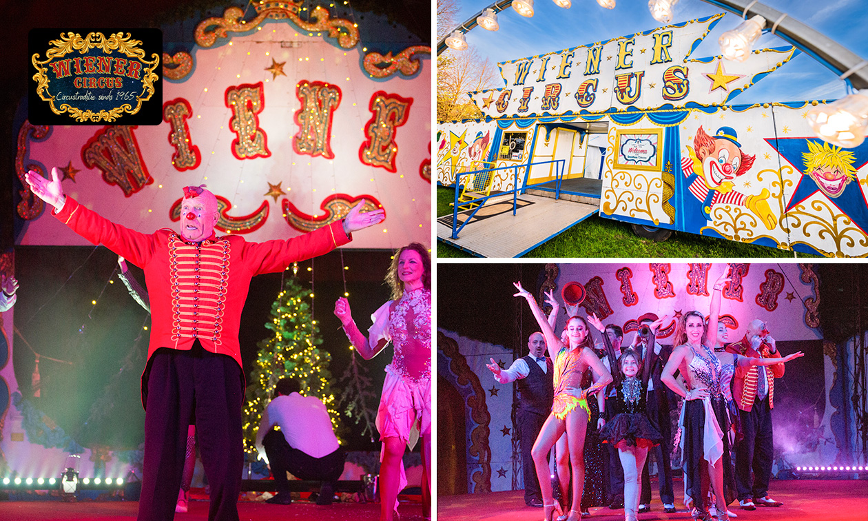 Entree voor Wiener Circus in Duffel of Melle