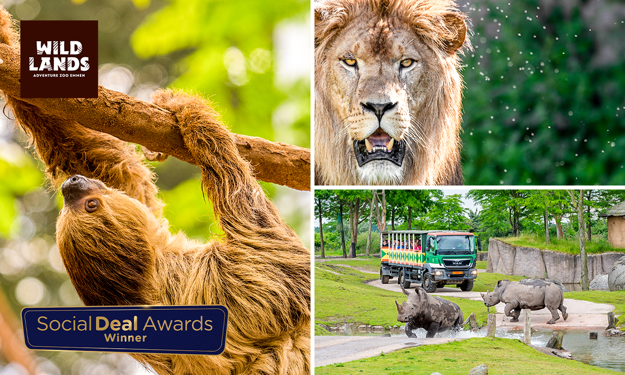 Dagentree voor WILDLANDS Adventure Zoo Emmen