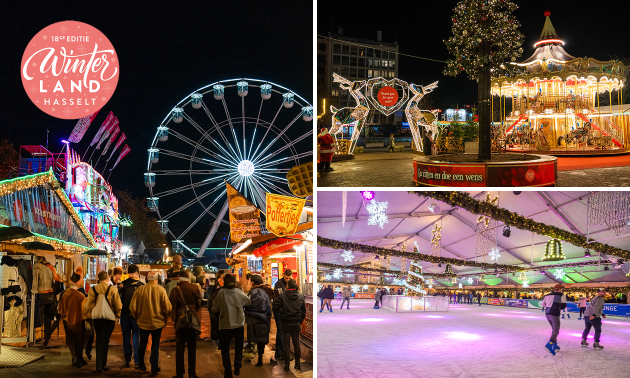 Eislaufen inkl. Schlittschuhverleih + Fahrt mit dem Riesenrad + 2 Verzehrgutscheine bei Winterland