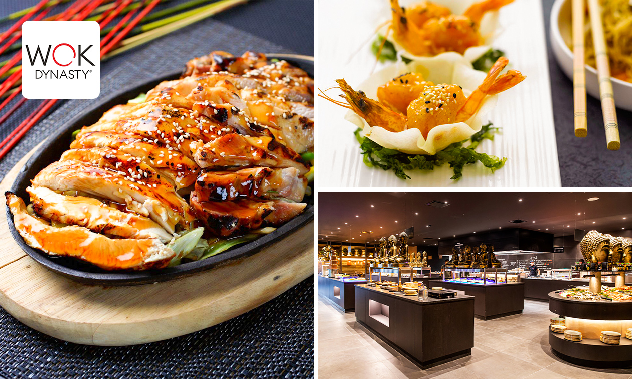 AYCE-lunch of -diner bij Wok Dynasty Lochristi