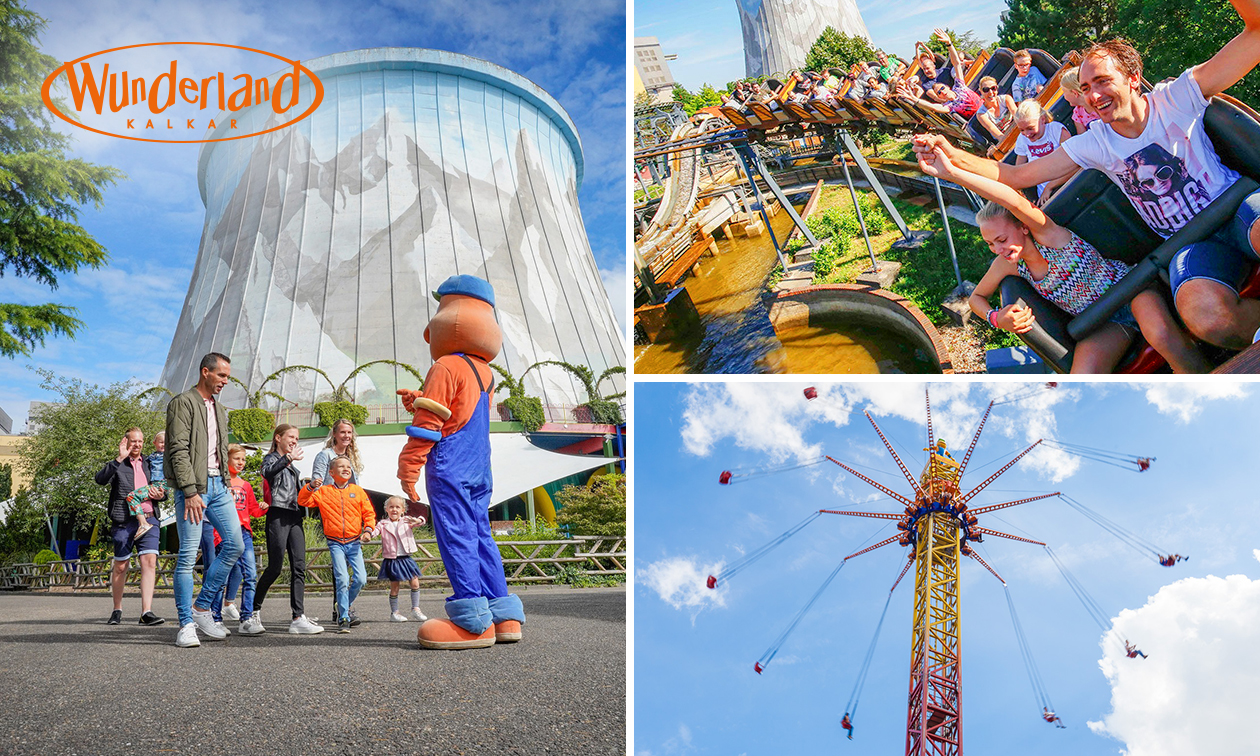 Entree Wunderland Kalkar + onbeperkt friet, ijs, frisdrank, koffie, thee en softijs