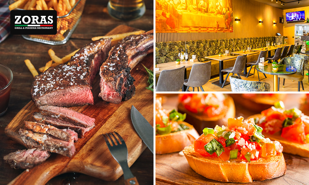 3-gangen keuzediner + broodmandje in hartje Zaandam