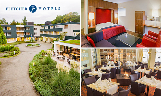 Nuit pour 2 + évtl. petit-déjeuner et dîner en 3 services au Fletcher Hotels