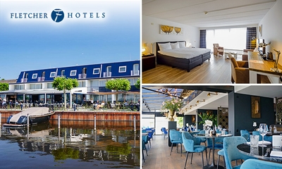 Overnachting voor 2 + evt. ontbijt en 3-gangendiner bij Fletcher Hotels
