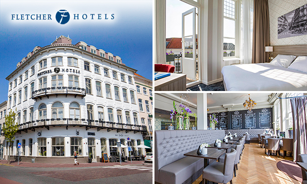 Nuit pour 2 + évtl. petit-déjeuner et dîner en 3 services au Fletcher Hotels