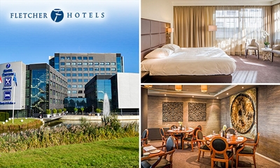 Overnachting voor 2 + evt. ontbijt en 3-gangendiner bij Fletcher Hotels